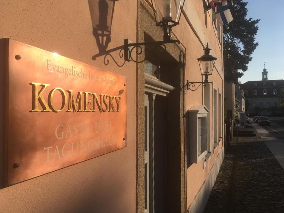 Komensky Gaeste- Und Tagungshaus Herrnhut المظهر الخارجي الصورة
